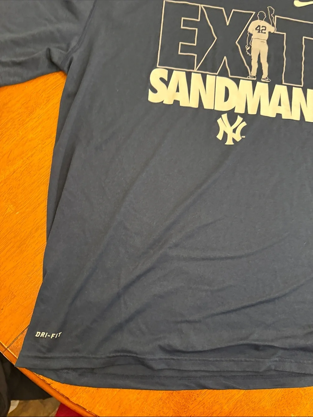 Nike Navy Blue 'Sandman' Graphic Dri-FIT Tee xxl